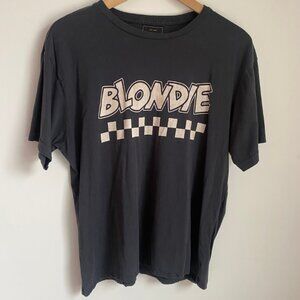Retrobrand Black Label Blondie Graphic Band T-shirt Tee